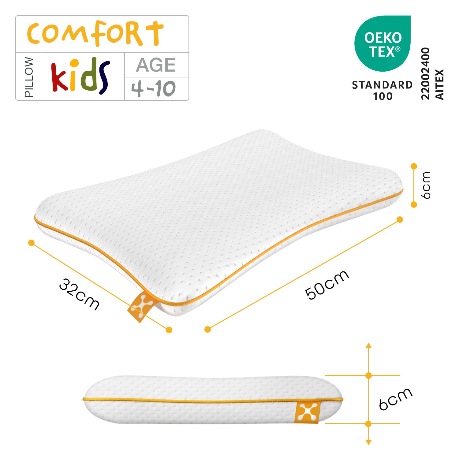<tc>PILLOW</tc> COMFORT PER BAMBINI smart®
