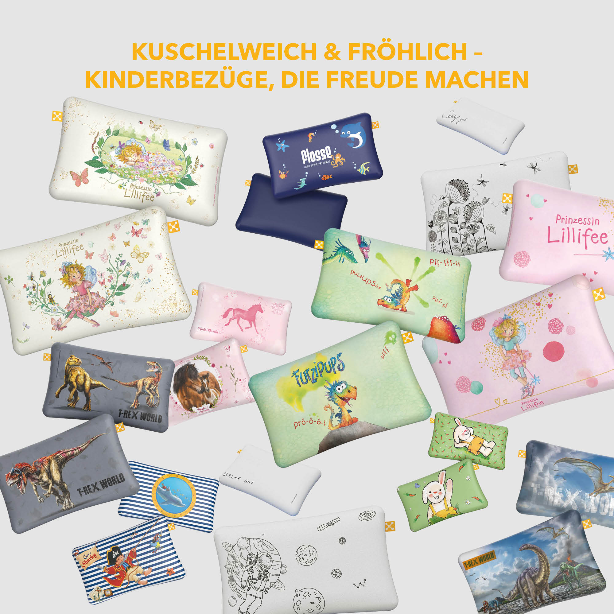 BAMBINI LIMITATI <tc>COMFORT</tc> <tc>BUNDLE</tc> (1 cuscino + 2 federe)