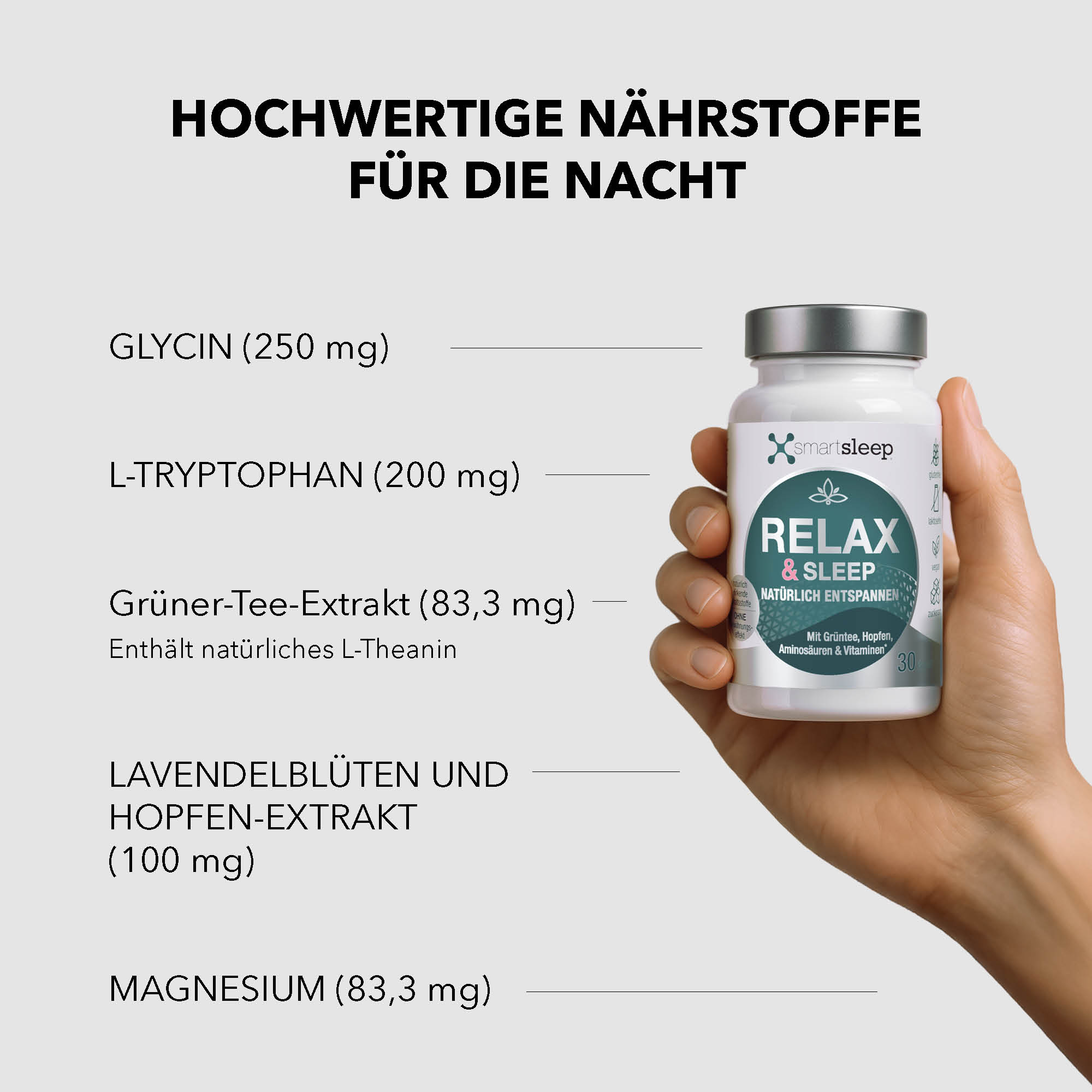 <tc>RELAX</tc>  & <tc>SLEEP</tc> Capsule