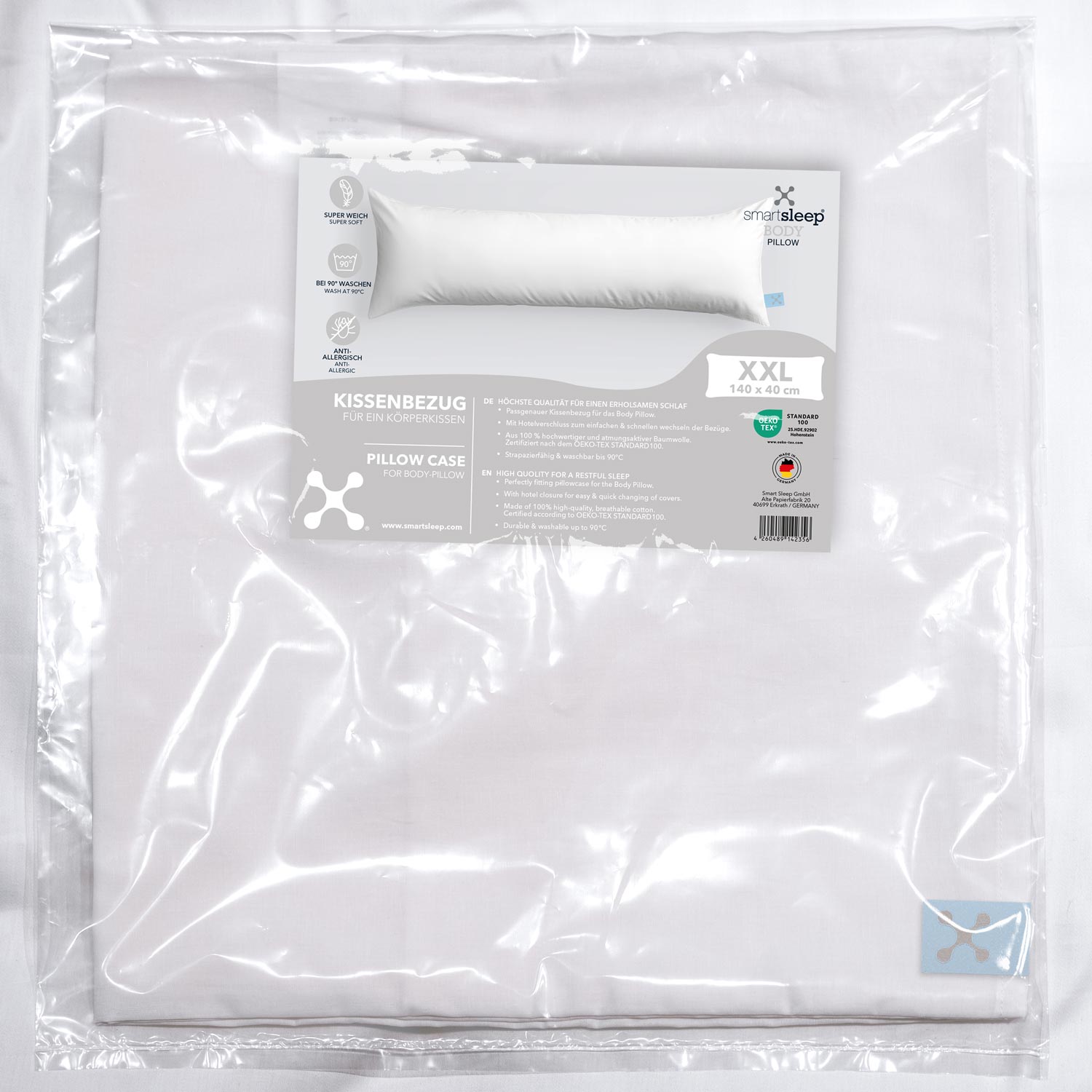 <tc>smartsleep</tc>® seta <tc>PILLOW</tc> <tc>Case</tc> 80x80