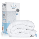 smart® Cooling Blanket, Kühlende Bettdecke aus Baumwolle mit TONES OF COOL Technologie mit Kühleffekt  und Thermo-Regulierung gegen Hitze und Schwitzen im Schlaf und in warmen Nächten