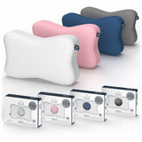 smart® Recovery Pillow Cases, weicher Wechselbezug aus Baumwolle passgenau für das ergonomische Kopfkissen smart® Recovery Pillow in den Farben Dunkelblau, Grau, Rose
