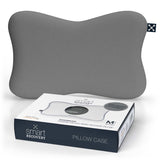 smart® Recovery Pillow Case, weicher Kissenbezug aus Baumwolle passgenau für das ergonomische Kopfkissen smart® Recovery Pillow in der Farbe Grau